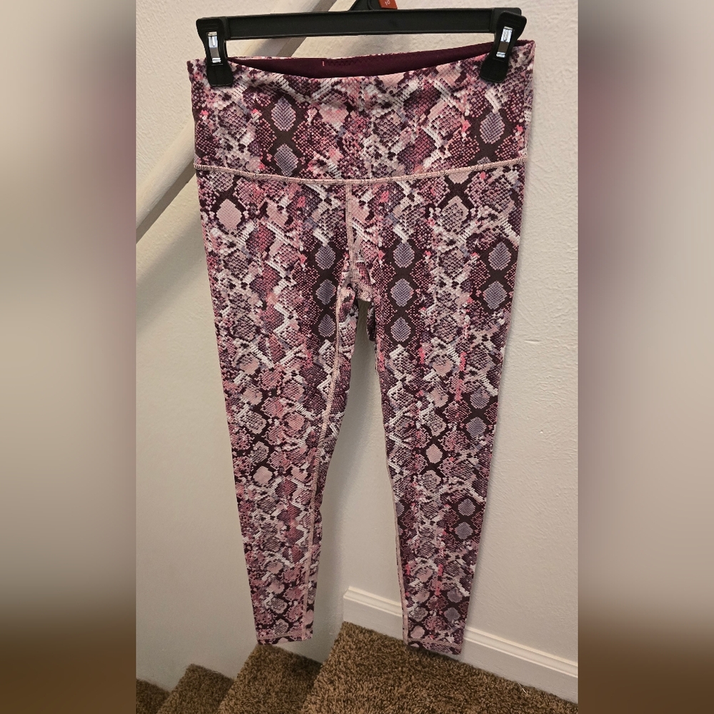 Victoria's Secret Pink Snake Print Leggings